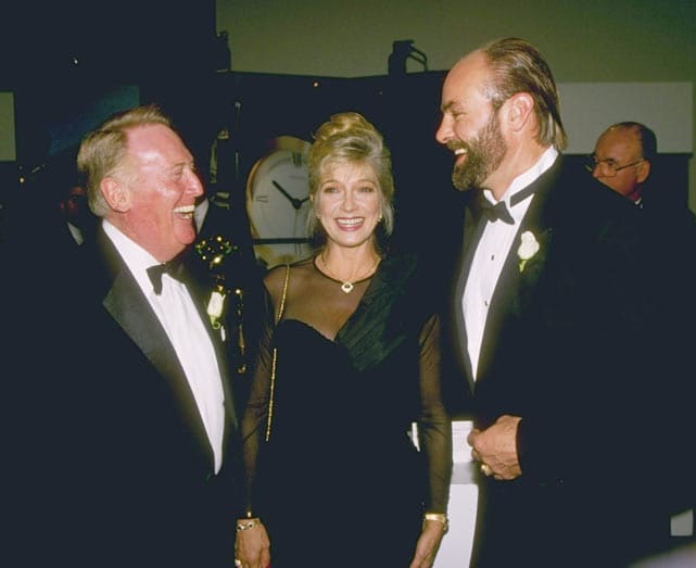 Kirk Gibson and Vin Scully